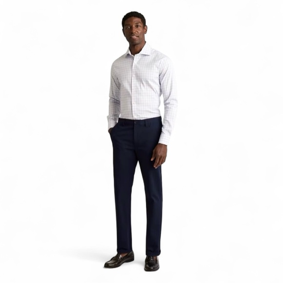 Bonobos Chino 2.0 Pants Size 32x32 Deep Navy Stretch Classic Fit Mens NWT
